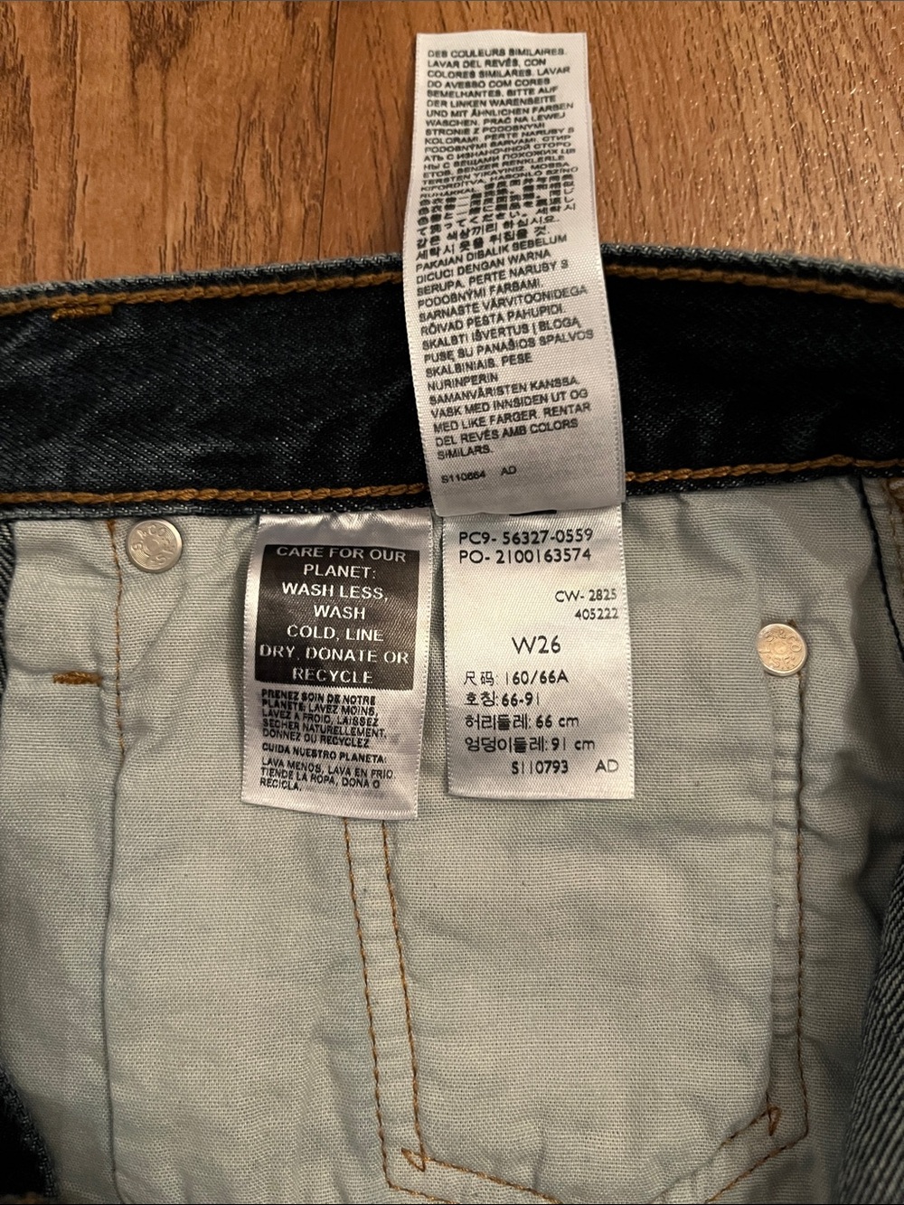 NWT Levi’s 501 Original Denim Shorts - Picture 7 of 11